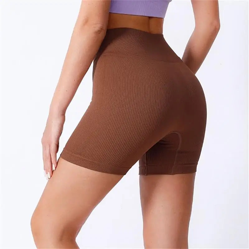 Saumattomat Ribbed-muotoilushortsit