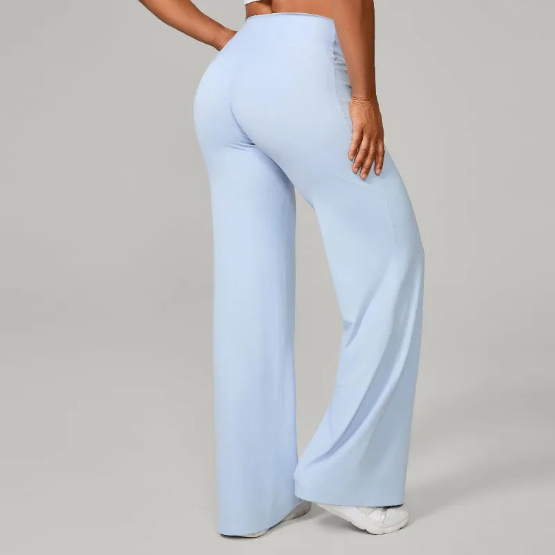 Pilates Flow -suoralahkeiset urheiluhousut