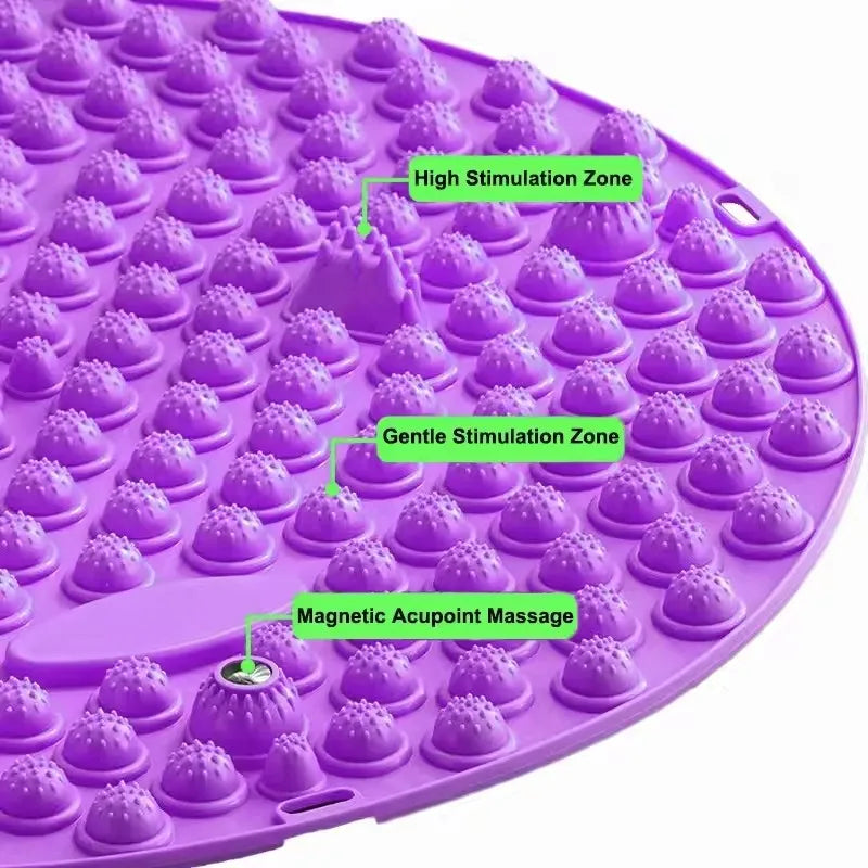 Akupunktio-hierontamatto jaloille-Rentoutusta ja hyvinvointia