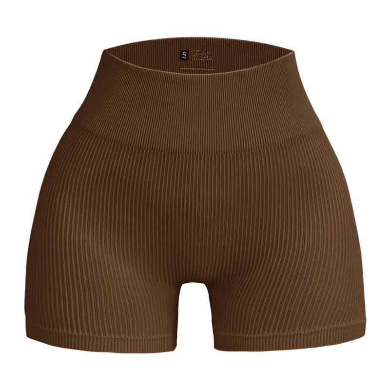 Saumattomat Ribbed-muotoilushortsit