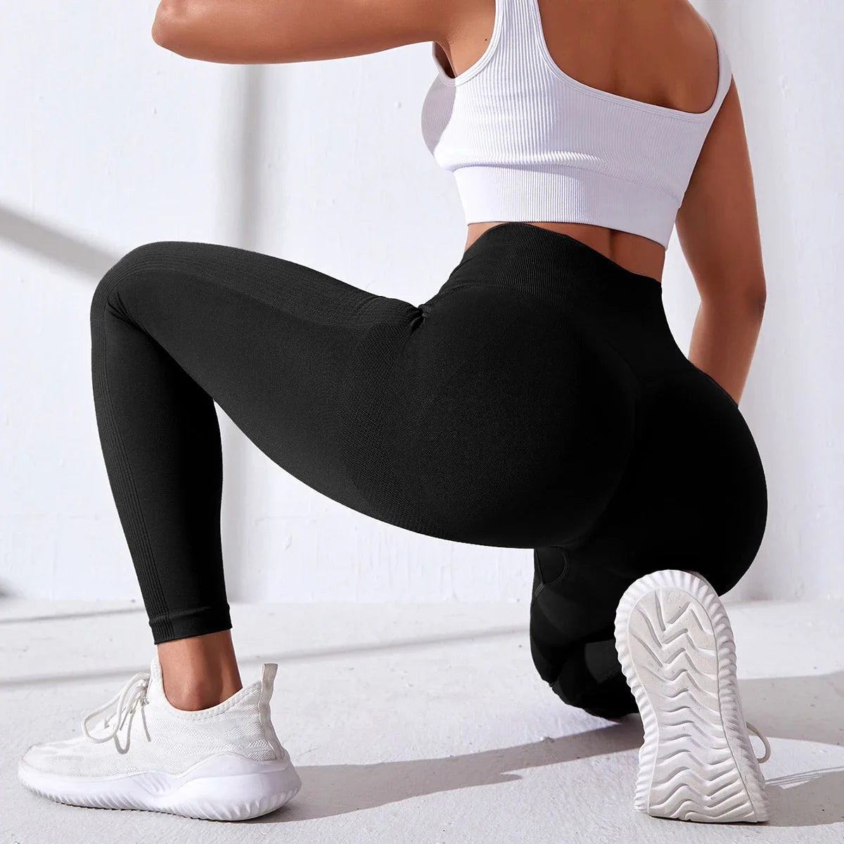 Shapewear Yoga pants - Korkeavyötäröiset Trikoot