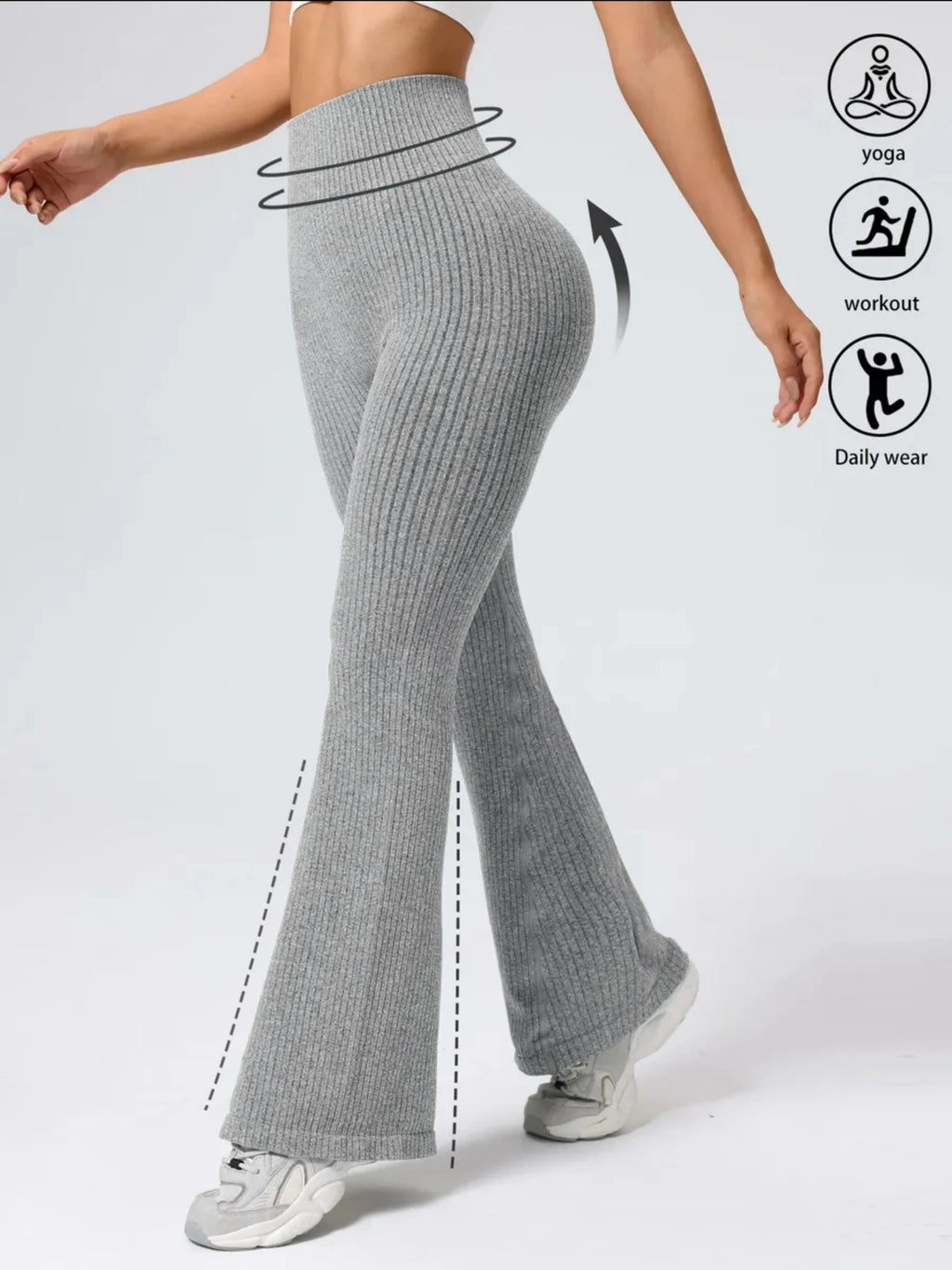 Aura High-Waist Flare Pants