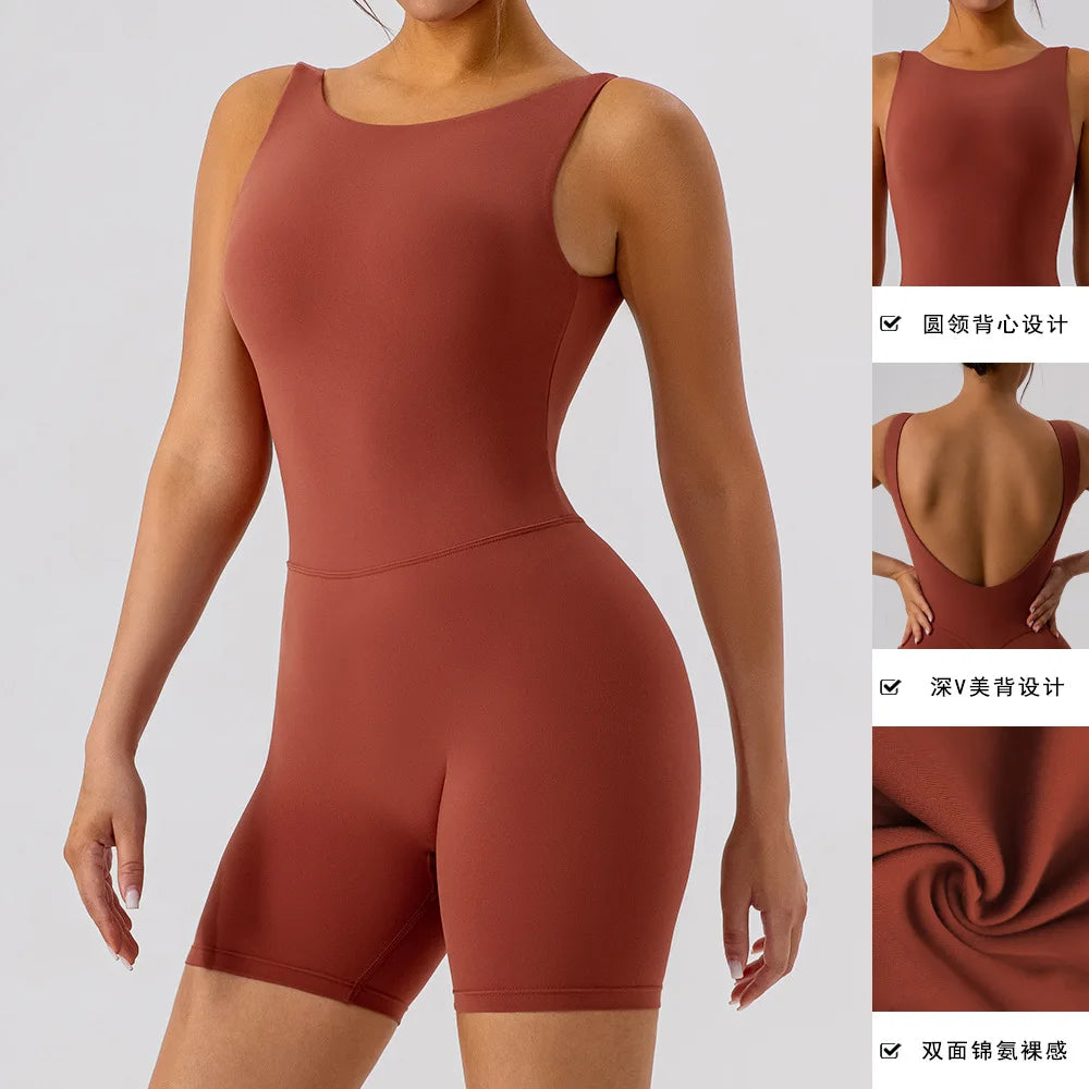 Core Sculpt -unitard shortsipituudella